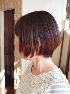 ヘアモード カクテル 大人可愛い20代30代40代ショートスタイル　【ニシヤマ　ミホ】