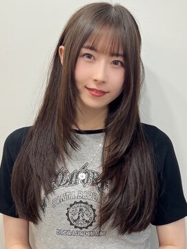 ピープスアンドスー 表参道 渋谷(Peeps&Suu.) レイヤーカット/韓国ヘア/アイドルバング/10代20代30代40代50代