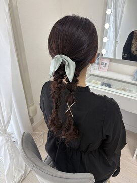 ルノンルージュ(Renon Rouge) ツイン編みおろし