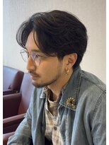 ブリランチン イワタ(Brilliantine Iwata) ラフなセンターパート