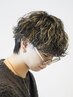 カット＋ケアパーマ＋ハイライト［新潟/万代/メンズパーマ/men's］