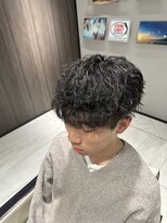 アース オーセンティック 新浦安店(EARTH Authentic)&nbsp;波巻きパーマ×マッシュ