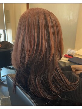 アルグラーテ (Arglarte) アンブレラカラー/ローズピンク×ダークブラウン