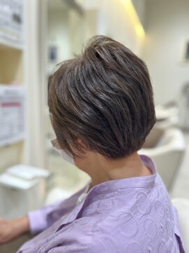 プランタンシエル(printemps CIEL) スッキリショート×ベージュブラウン