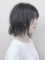 モリオ(morio)&nbsp;＊ニュアンスパーマ大人ボブパーマゆるふわパーマボブウェーブ