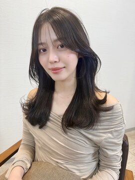 サク(Sac.) 顔周りカット×グレージュSac.栃木優佑