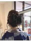 浴衣ヘアセット