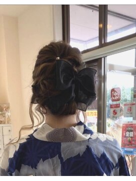 スタジオ ジョイ STUDIO Joy 下垂木店 浴衣ヘアセット
