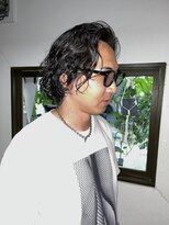 ボウ(BOW)&nbsp;【BOW style】ニュアンスパーマメンズボブ