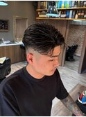 ＜理容室＞＜バーバー＞ピンパーマ　フェード　バックスタイル