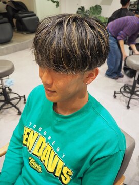 ブランシュ 南行徳店(BLANCHE) 【BLANCHE】マッシュショート/メンズハイライト/メンズメッシュ