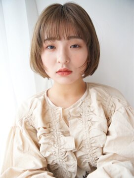 ショートカット/ブラウンベージュ