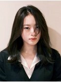シースルーバング/レイヤーカット/韓国風