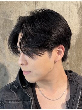 ゴーエン(GO-EN) ニュアンスパーマフェザーパーマカルマヘアメンズカット