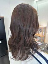 ユニ バイ マグ 長野店(Uni.by Mag) 大人可愛いブリーチなし透明感カラーグレージュ