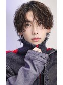 MEN’S HAIR/サーフカール/刈り上げセンターパート/札幌