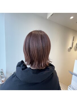 ジュール  くずは駅前(Jour) 外ハネボブピンクカラー