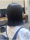 南仙台顔まわりレイヤーカット顔周りカットブリーチなしカラー