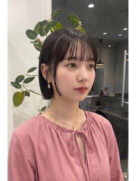 トレ(tre.) 髪質改善 レイヤースタイル 大人可愛い