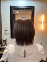 テュセ ヘアー 京都(Tu sais hair kyoto) 「乾かすだけでまとまる地毛風ボブ縮毛矯正」
