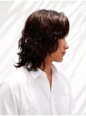 ロングパーマ