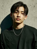 ダブルアール(RR MEN'S SALON)&nbsp;リバースセンターパート/ダウンバング/由比ヶ浜