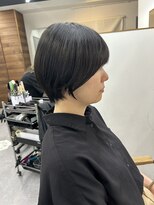 ファーストステップ 表参道(FIRST STEP) 20代30代40代50代◎くびれひし形ミニボブ切りっぱなし小顔韓国風