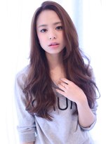 リリークラウン(Lily Crown)&nbsp;かき上げバングの外ハネウェーブ