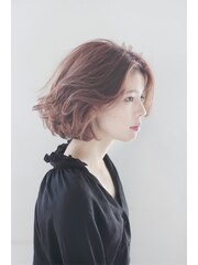 軽やかフレンチボブ【CHARLOTTE 2019S/S】