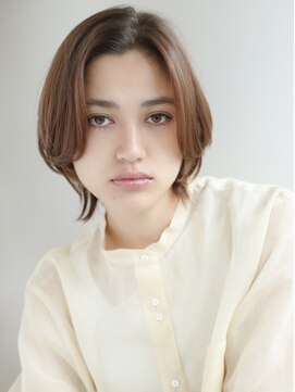 ミンクス 青山店(MINX) 【MINX清水】大人女性 こなれボブ ひし形