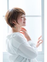 クート アンド シー 東川口(kuto and C)&nbsp;東川口×大人かわいい×マッシュショートボブ×エヌドットカラー