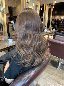 サロンドミルク 溝の口店(salon de MiLK) 20代30代40代/大人可愛いモテ髪ベージュカラー!