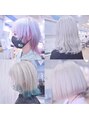 ホワイト 梅田(white) ホワイト系のハイトーンカラーはお任せください★