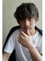 ライトマッシュショート×メンズパーマ