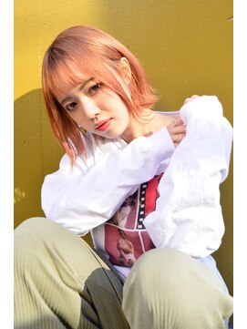 ロロ(ro-ro) 【恵比寿ro-ro】　切りっぱなしボブ×ハイトーン