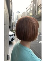 ちゆら(-chiyura-) 丸みボブにピンクをのせて