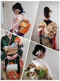 成人式着付け