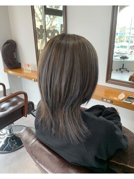 ストップレディー(stop lady) ハイライト+サファイアブルー