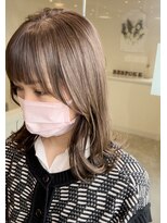 ビスポーク(BESPOKE)&nbsp;ブリーチ無しココアグレージュ