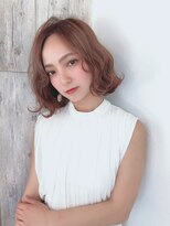 アクロス ヘアー デザイン 蒲田東口(across hairdesign) ピンクベージュブラウン