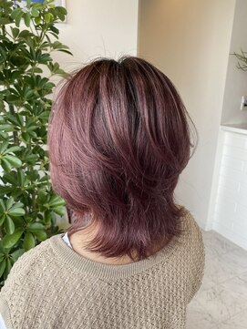 シャイン(Shine) レイヤースタイル / ラベンダーカラー