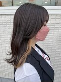◯ハイトーンイヤリングカラーベージュ