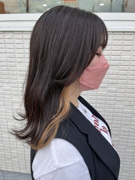 ヘアーチェリーコーク ランプ(HAIR CHERRY COKE Lamp) ◯ハイトーンイヤリングカラーベージュ