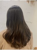 ナチュラルパーマロング