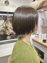 ラボヌールヘアー 札幌店(La Bonheur hair etoile) ◆   切りっぱなし / ショートレイヤー風　◆