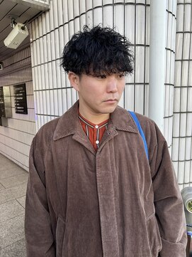 マール 矢場町(MARL) メンズ波巻きパーマスパイラルツイスト