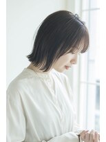 ガーデン オオタカノモリ(garden otakanomori)&nbsp;暗髪×ロブ×シースルーバング×オーガニックヘア