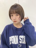 ジーニー 横浜(giinii) 大人可愛い20代30代40代ショートウルフヘア＿レイヤーカット