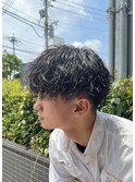 ツイストスパイラルパーマ 波巻きスパイラルパーマ