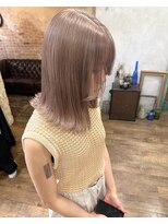 ニコ(nico...) ピンクベージュボブ